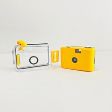 데일리오니 입문용 토이 필름 방수 카메라, 옐로우(옐로우)