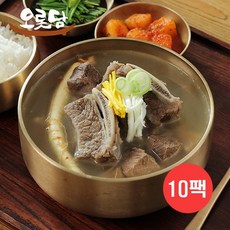 [최정민] 오롯담 특 갈비탕 700gx10팩, 단품, 10팩, 700g