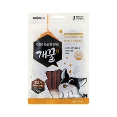 개꿀져키 애견간식 져키, 말고기, 70g, 1개