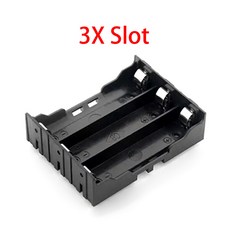 DIY 배터리 보관함 케이스18650 방향 클립 거치대 용기와이어 리드 핀4x186503x2