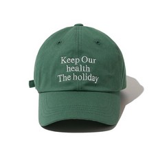 MILLO 홀리데이 시그니처 볼 캡 그린 Holiday Signature Ball Cap Green YE