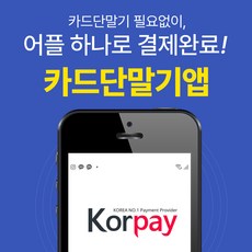 코페이장부 카드단말기 스마트폰 앱 비대면 수기 문자결제 핸드폰 어플, 1개