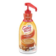 네슬레 액체 커피 크리머 헤이즐넛 1500ml 펌프 병, 1개, 1개입, 1.5L