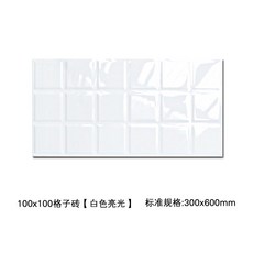 100×300백색무광타일