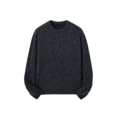 [백화점 매장정품] 더니트컴퍼니 셔틀랜드 울 니트 [차콜]