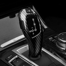 [트루파츠] BMW 7시리즈 F01 기어봉 기어노브 커버-카본수전사