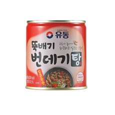 유동 뚝배기 번데기탕 얼큰한맛 280g x 12개