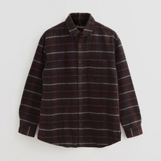 행텐 남성 헤비용 울 체크 셔츠 10240-020-814-30