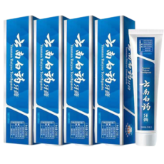 운남 백약 치약 정품 스피어민트 215g*4 튜브, 4개, 215g