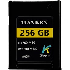 DAJINGYU 512GB CF Express Type B 메모리 카드 최대 1900/1500MB/s 읽기/쓰기 8K RAW의 비디오 및 사진.니콘 캐논 후지필름 카메라와 호환, 256GB