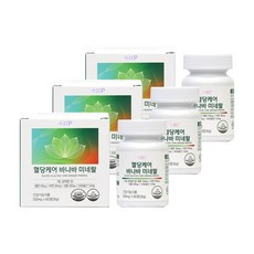 [동행] 혈당케어 바나바 미네랄 당뇨가 걱정되는 분들을 위한 혈당케어 호당원 성분 포함 바나바잎 추출 영양제, 3개, 60정