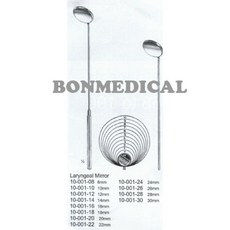 LARYNGEAL MIRROR WITH HANDLE 치경 14mm 10-001-14, 본상품선택 - maspromodulator