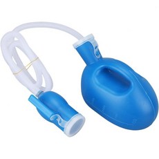 남성용 소변병 대용량 증량 2000ml 노인용 병원용 환자용 사용하기 쉬운 파란색, 1개