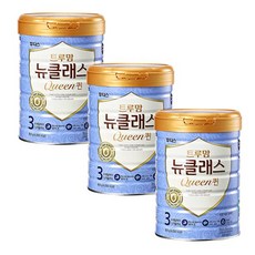 트루맘 뉴클래스 퀸 분유 3단계, 800g, 3개