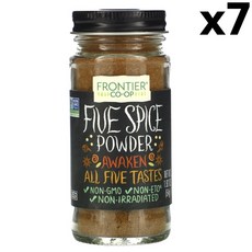 프론티어 파이브 스파이스 파우더 54g 7팩 Frontier Five Spice Powder, 1개