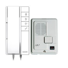 코콤 K6B IP-4T IP-4TE 디지털 인터폰 디지털경비실 아파트 빌라 화이트 블랙, K6B IP-4T(DC 24V)+DS-2D