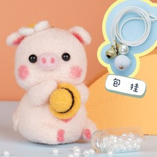 고슴도치양모인형