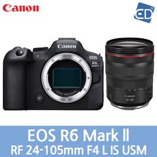 [캐논 정품] EOS R6 Mark II /RF 24-105mm F4 L IS USM KIT+액정필름+포켓융/ED