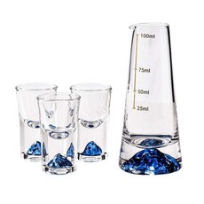 블루 마운틴 해지람 천지람 몽지람 예쁜 술잔