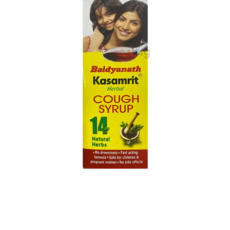 Baidyanath Kasamrit Herbal Cough Syrup | For Respiratory Care 200 ml Syrup