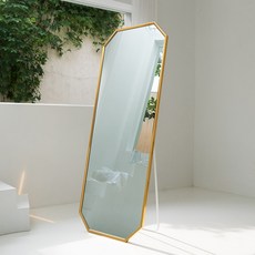 [브래그디자인] 700x1800 팔각 벽걸이 전신 거울 [BOLD] - 화이트골드 골드 로즈골드, 1. 골드