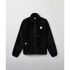 SPAO 스파오 [망그러진곰] 부앙단 퍼플리스 집업(BLACK)_SPFZE4VU01 506049