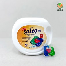 살래오 고농축 세탁 캡슐세제 코코플로랄 10g 60개입