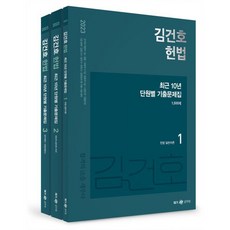 2023 김건호 헌법 최근 10년 단원별 기출문제집, 메가스터디교육