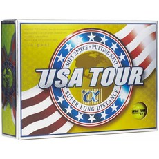 아사히 골프 공 USA TOUR DISTANCE + α 12 개들이 오렌지