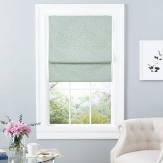 Exclusive Home 로만쉐이드 암막 안방 익스클루시브 홈 볼란 보태니컬 토탈 블랙아웃 로마 쉐이드 27x64 세이지 Q1195049