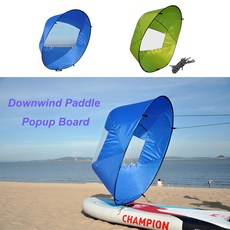 접이식 downwind 바람 패들 팝업 보드 카누 카약 항해 액세서리 수상 스포츠 접는 서핑, 미국, B