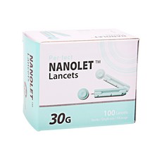 나노렛 사혈침 30g 1Box(100pcs) DB906B 채혈침 일회용수동랜싯, 1개