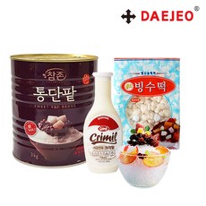 데일리호스브라운팥빙수