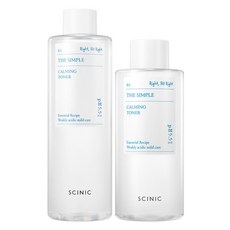 [싸이닉] 심플 카밍 토너 300ml+초대용량 500ml, 상세 설명 참조, 상세 설명 참조, 상세 설명 참조