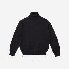 송지오 옴므 SC30 터틀넥 니트 블랙 Songzio Homme SC30 Turtle Neck Knit Black