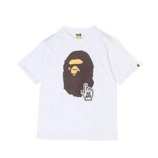 베이프 정품 반팔티 BAPE GO APE 빅 해드