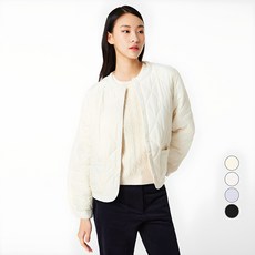 JAJU 女款輕量絎縫外套