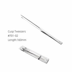 어항 수생 스프링 식물 가위 직선 곡선 파도 모양 청소 유지 보, 1개, 9.160mm Cusp Tweez..