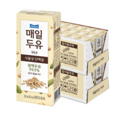 매일 두유 99.9 190ml 24팩 무설탕 식물성단백질