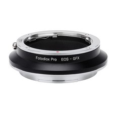 Fotodiox EOS-GFX EF GFX G 마운트 어댑터 (캐논 마운트 렌즈 → 후지 필름 마운트, 1개