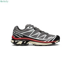 SALOMON XT-6 - 퓨터:블랙:오로라 레드 / L47293200