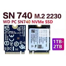 WD SN740 2230 1TB 2TB 스팀덱 SSD 교체 호환 M2 NVME