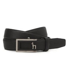 [HAZZYS ACC]HJBE0F775BK/블랙 소가죽 자동벨트