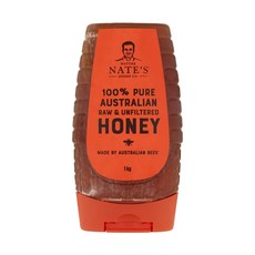 네이처스 네이트 비정제 호주꿀 1kg Nature Nate's Raw Unfiltered Honey, 0, 1개