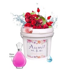 아우미 (Aumi) 아로마 럭셔리 프리미엄 입욕제 / 족욕제 4.5kg 업소용 대용량 6종 스파입욕제 대용량 목욕 반신욕 족욕 풋 바스 솔트, 로즈힙, 1개