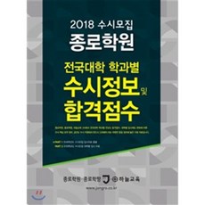 종로학원수시정보및합격점수