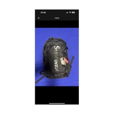[관부가세포함] Supreme Cordura SS21 Backpack 블랙 On Brand New In Ba
