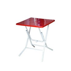 ksw21525 CP 600mm X 710mm 파라솔 꽂이용 홀이 있는 ua878 미니탁자, 미니탁자 레드