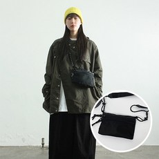 그리에티 여행용 미니멀 네트 미니 크로스백