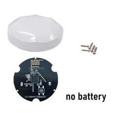Holyiot iBeacon 블루투스 모듈 4.0 BLE 비콘 실내 포지셔닝 저전력 소비 방수 케이스 포함 nRF51822, 1개, 02 white no battery